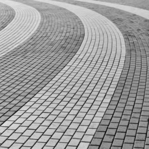 running bond paving design